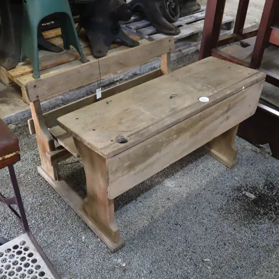 Double Childrens School Table