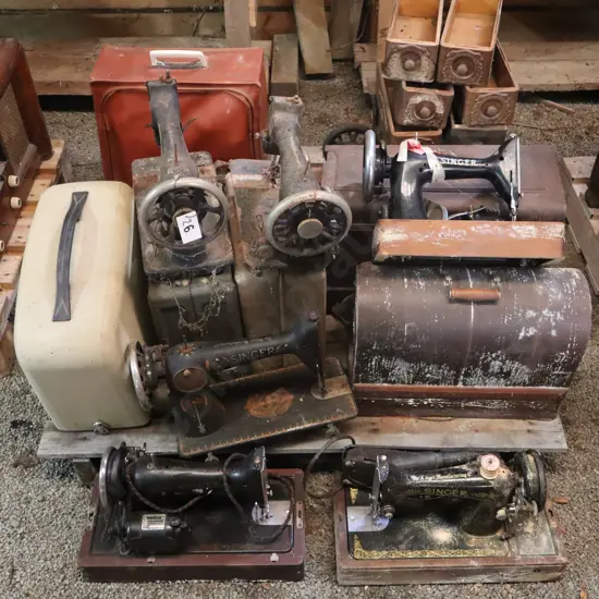 Pallet Lot Sewing Machines 