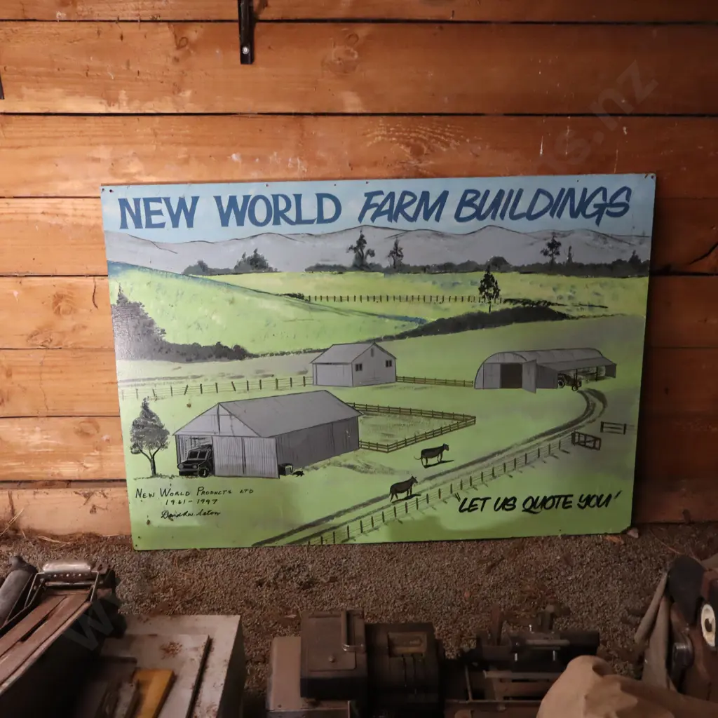 New World Products Signs x 3 Image 1++