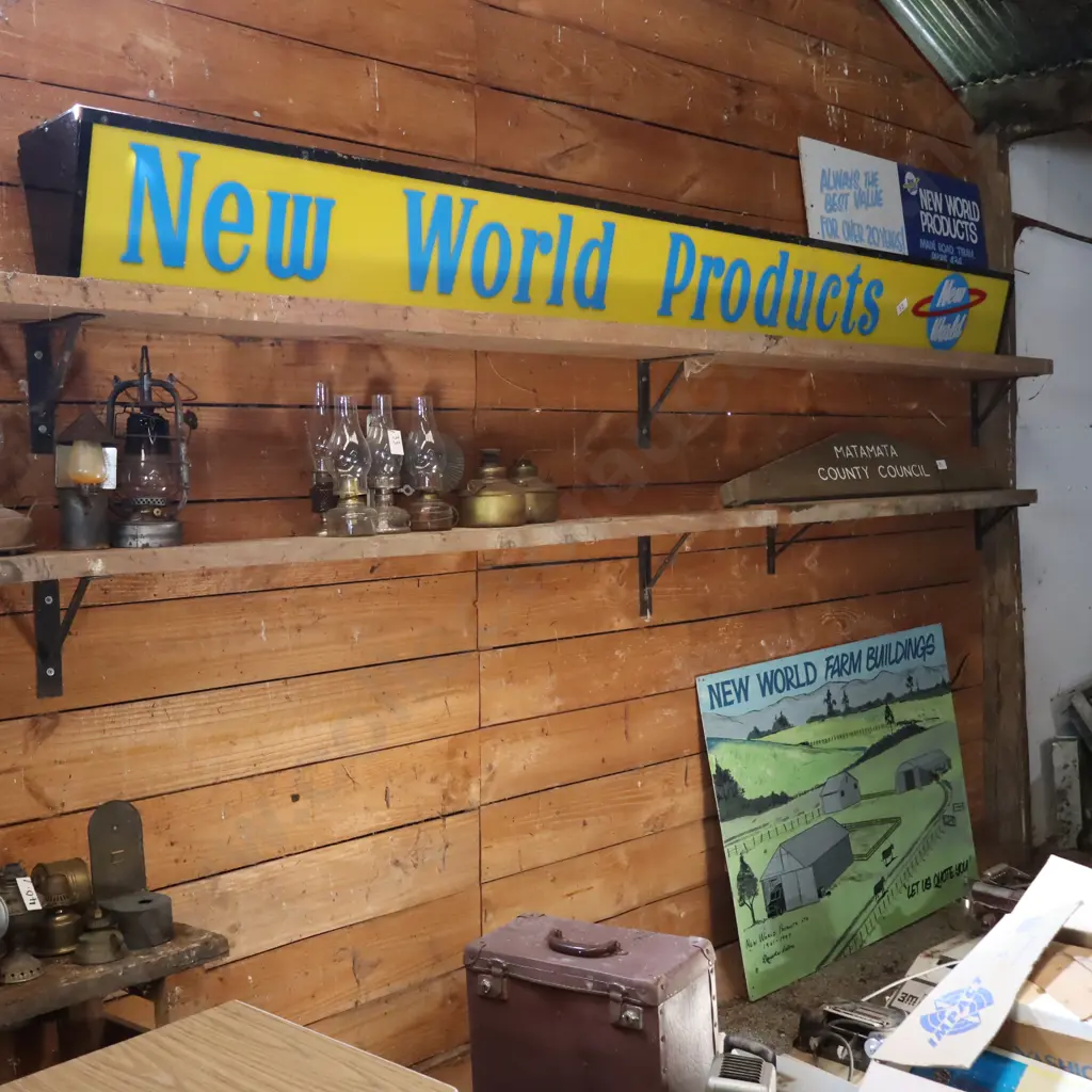 New World Products Signs x 3 Image 1++