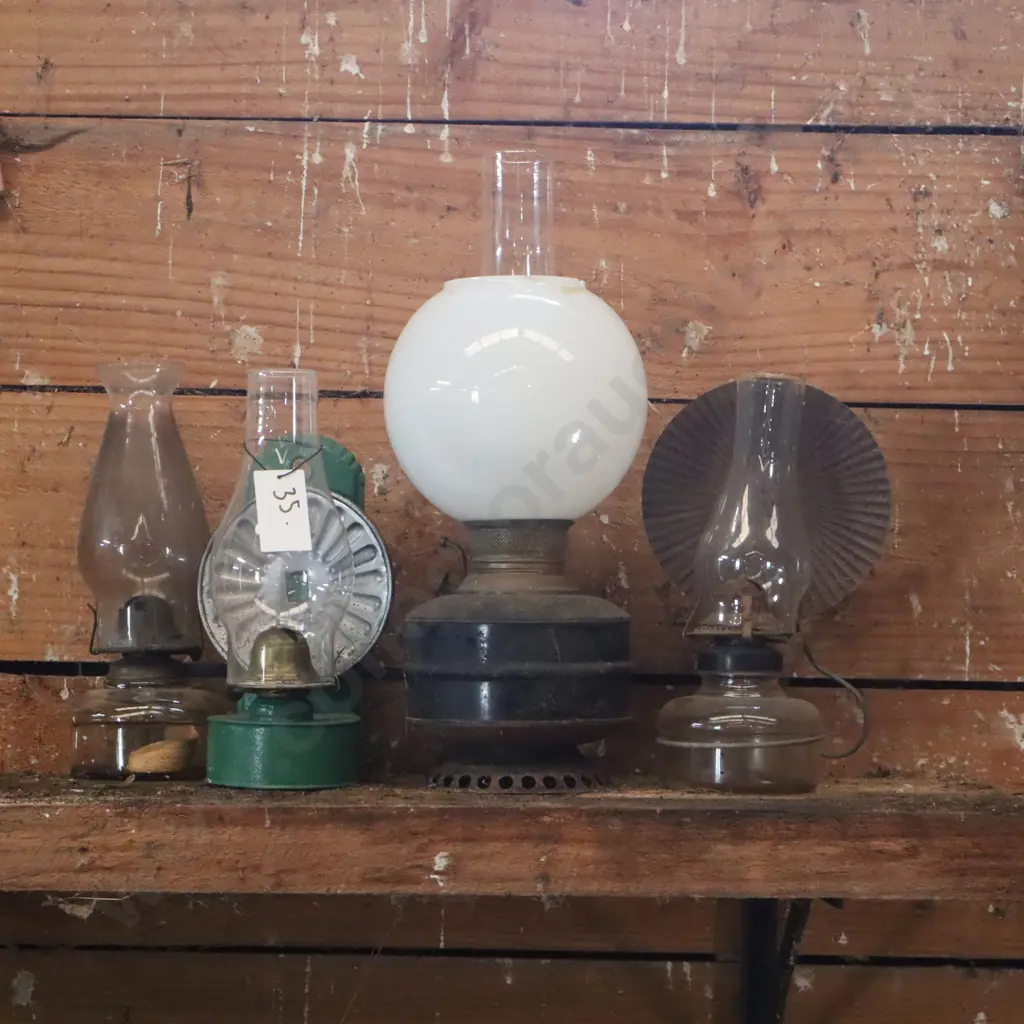 Kerosene Lamps x 4 Image 1++