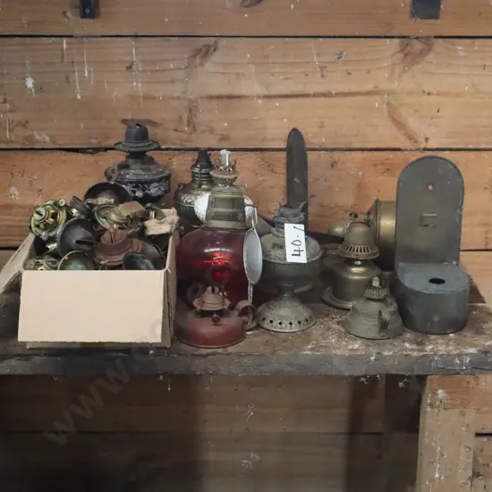 Kerosene Lamps and Parts