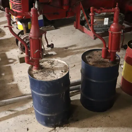 Oil Drum Pumps Blue x 2