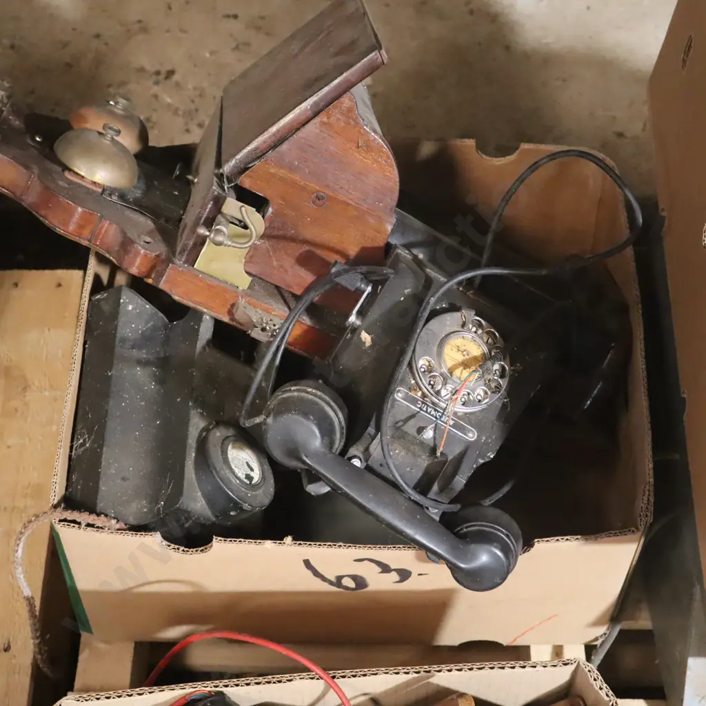 Box Lot Telephones #1 Image 1++