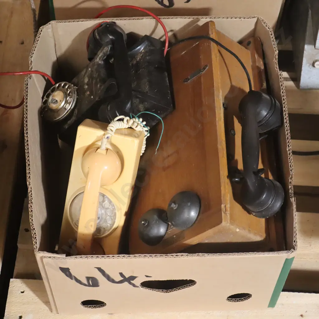 Box Lot Telephones #2 Image 1++