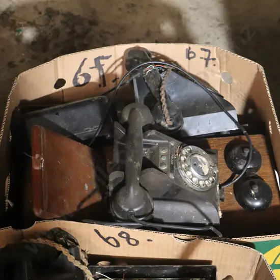 Box Lot Telephones #4