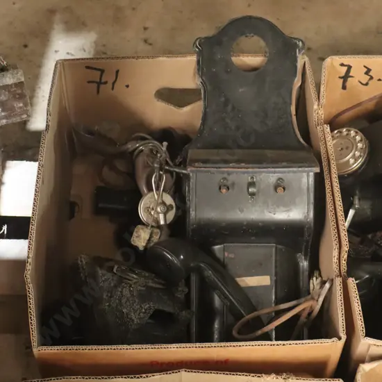 Box Lot Telephones #7