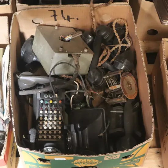 Box Lot Telephones #10