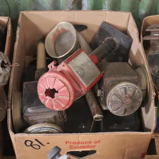 Box Lot Carriage Lamps #2