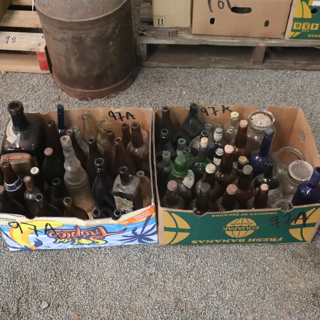 2x Boxes Beer Bottles Ect Image 1++