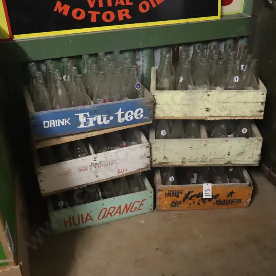 6X Crates Of Soda Bottles 