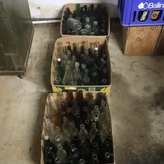 3x Boxes Of Bottles 