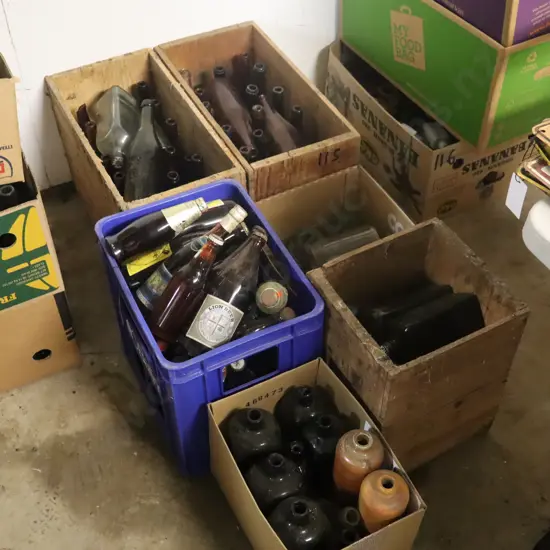 5X Boxes Of Bottles 