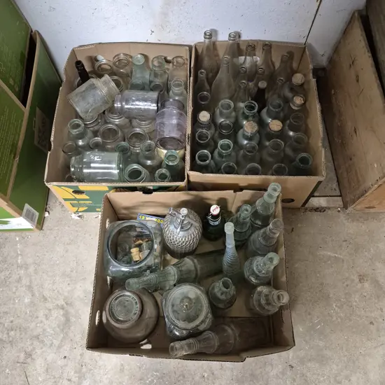 3 X Boxes Of Bottles
