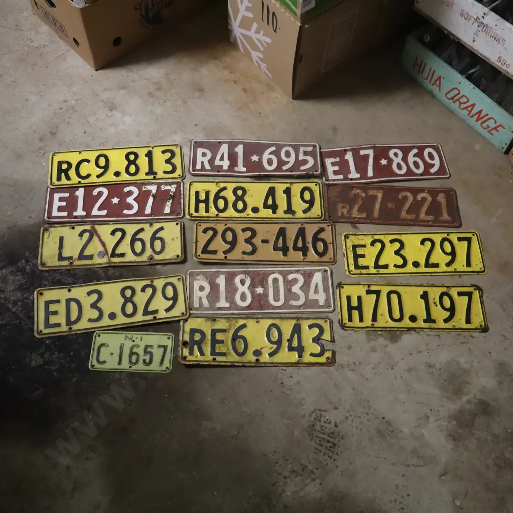 License Plates Image 1++