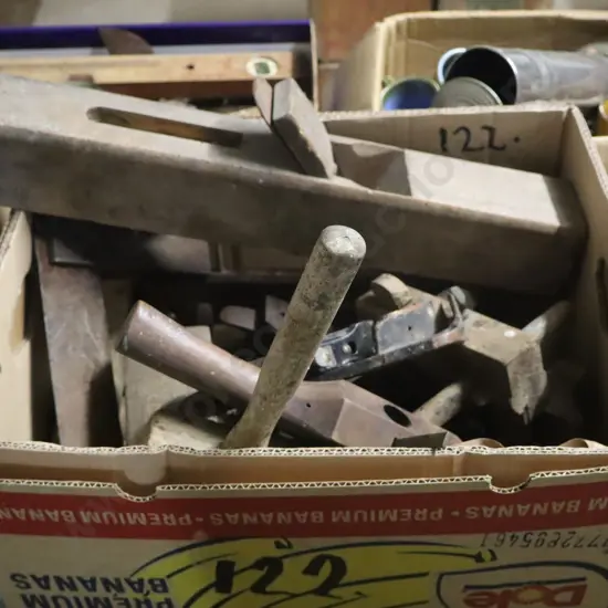 Box Lot Tools, Planes Ect.