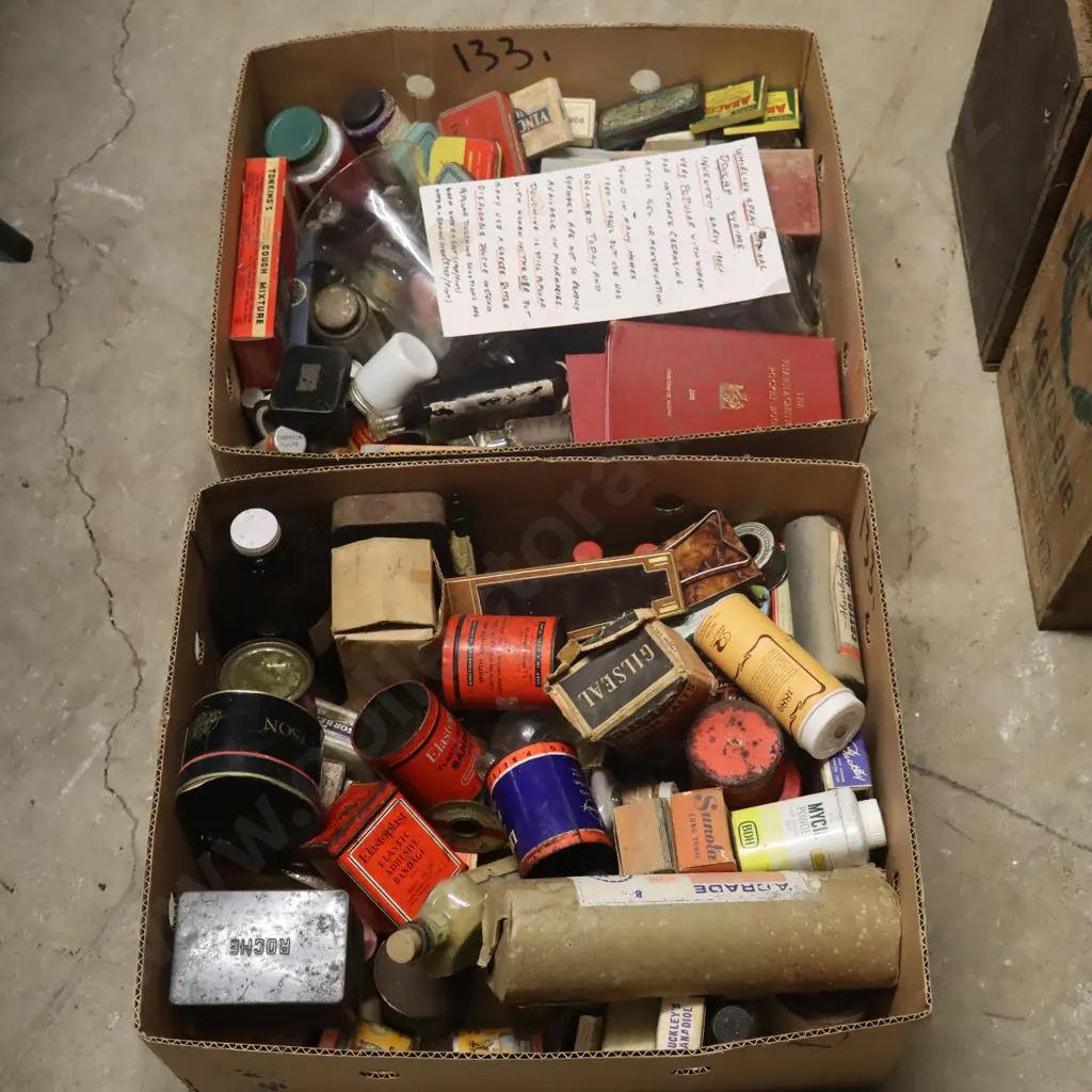 2X Boxes Medicine Collectables  Image 1++