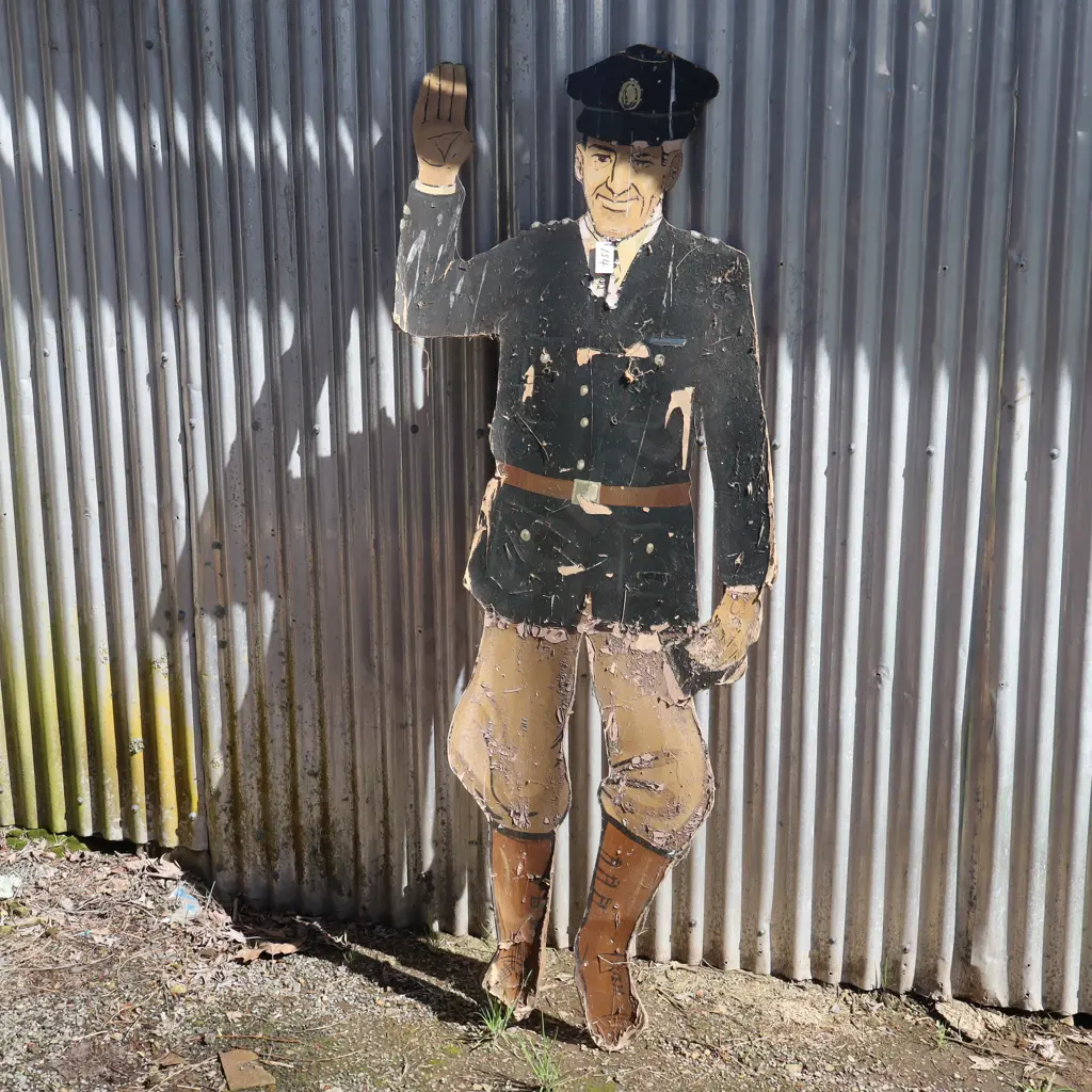 Large Hardboard Policeman Image 1++