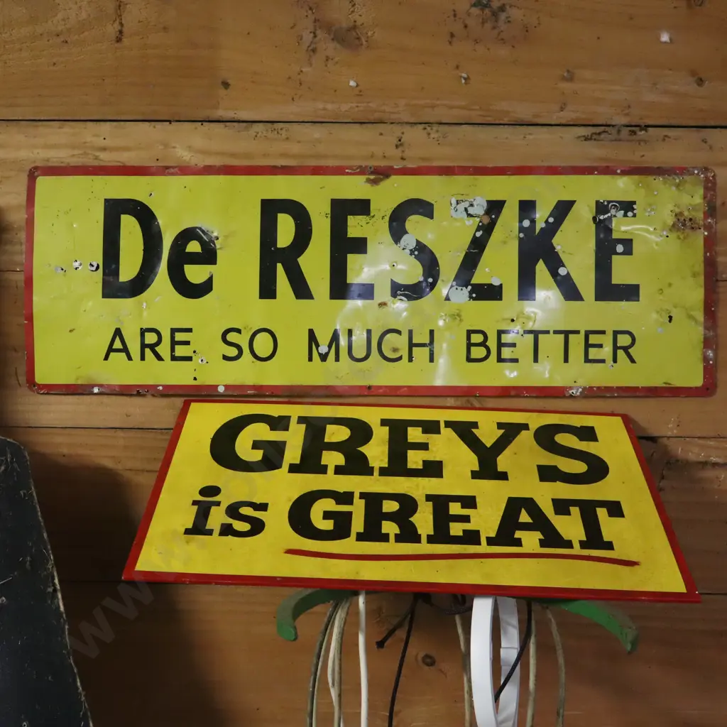 De Reszke And Greys Sign Image 1++