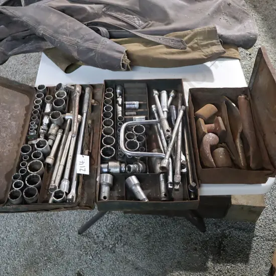 Early Panel Beating Tools and Imperial Sockets Ect+