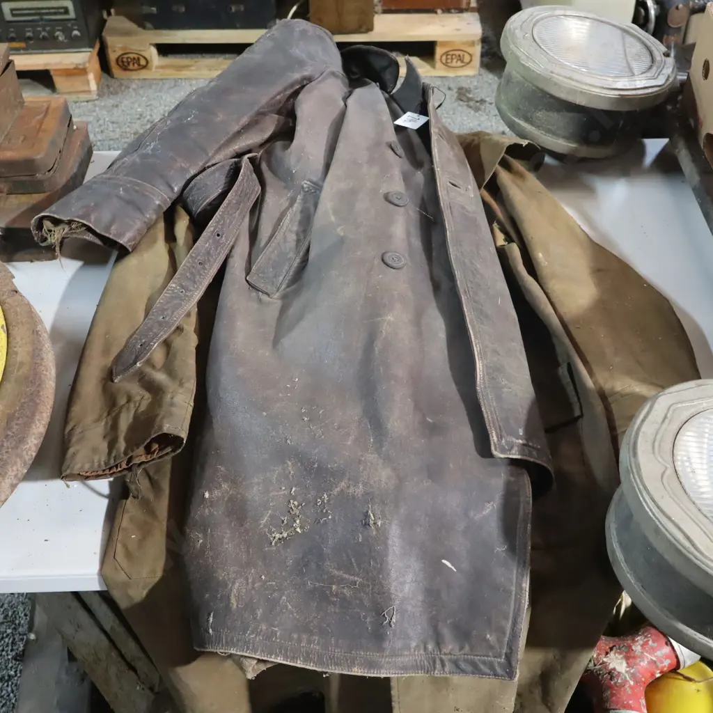 Early Leather Motorcycle Jacket And NZPO Jacket Image 1++