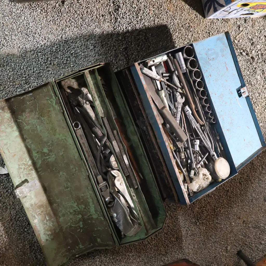 2X Tool Boxes Full Of Tools Image 1++