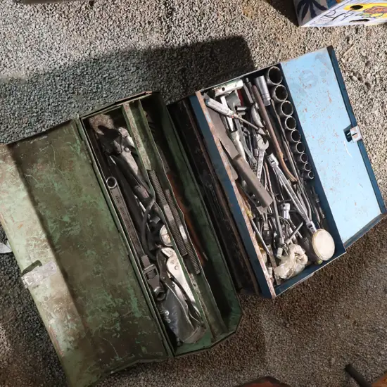 2X Tool Boxes Full Of Tools