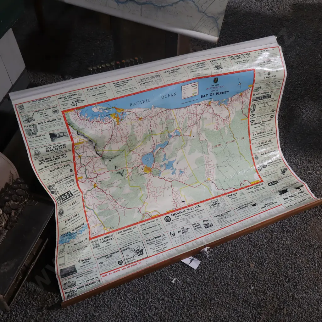 2X Vintage Local Maps  Image 1++