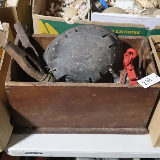 Mining Collectables, Crucibles, Helmet, Pick Axes Ect.
