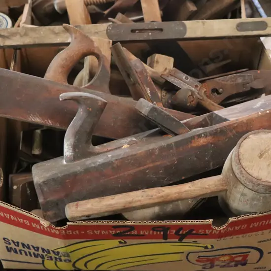 Box Wooden Tools 