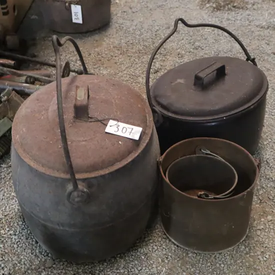 Antique Camp Ovens 