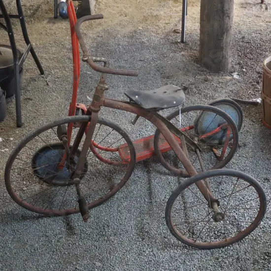 Early Tricycle And Triang Scooter