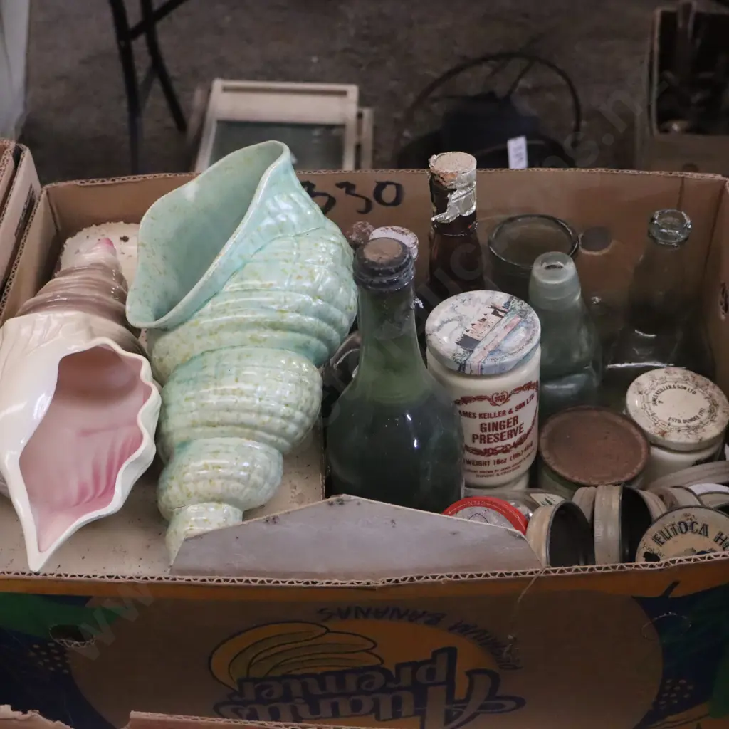 Box Kitchenalia, English Pottery Image 1++