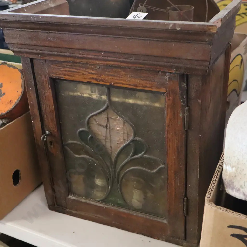Antique Medical Cabinet With Contents Image 1++