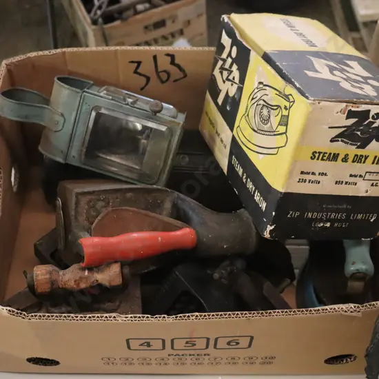 Box Irons Ect