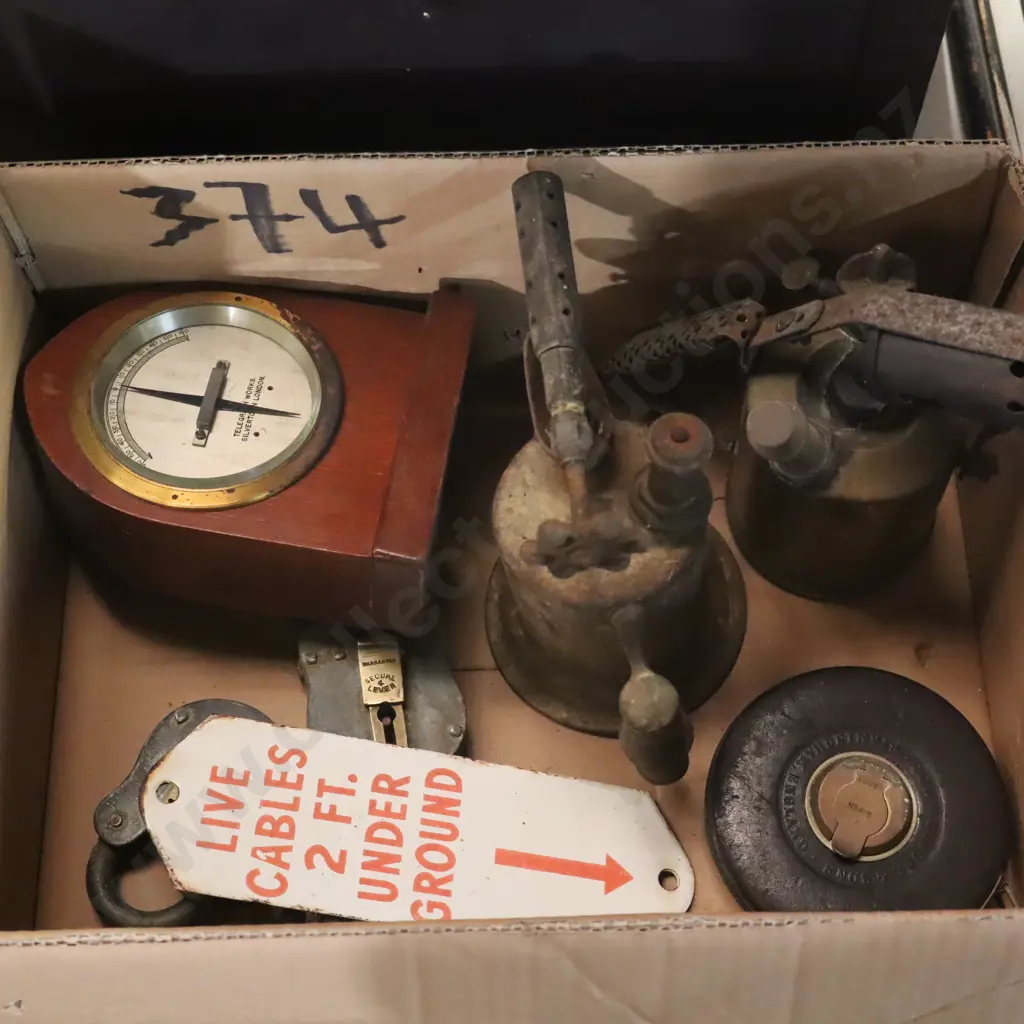 Box Lot AA Badge, Telegraph Works Ect Image 1++