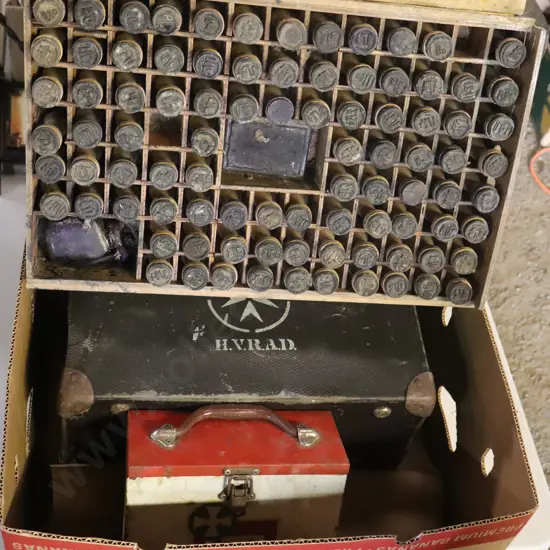 Box First Aid Boxes And Vintage Pricing Stamps