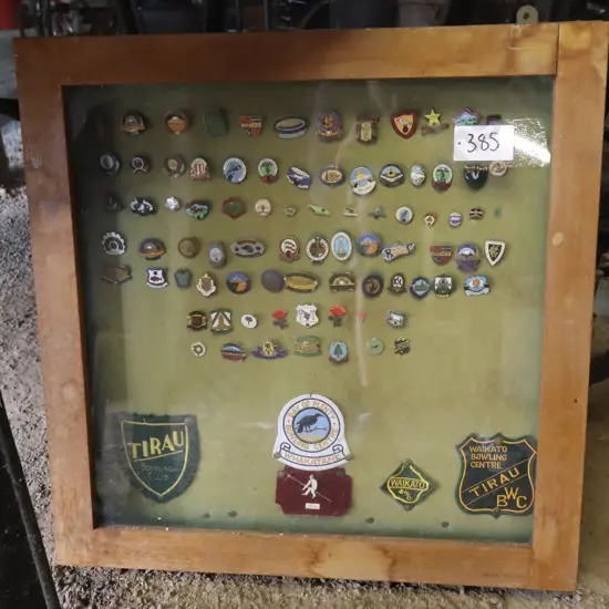 Tirau Bowling Club Pins Badges Ect.