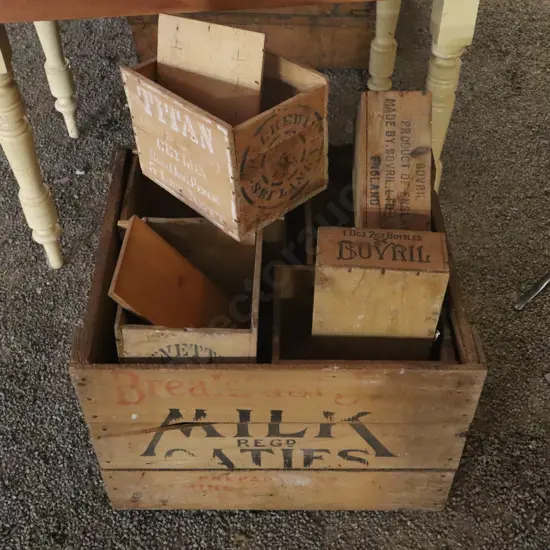 Box Of Advertising Boxes
