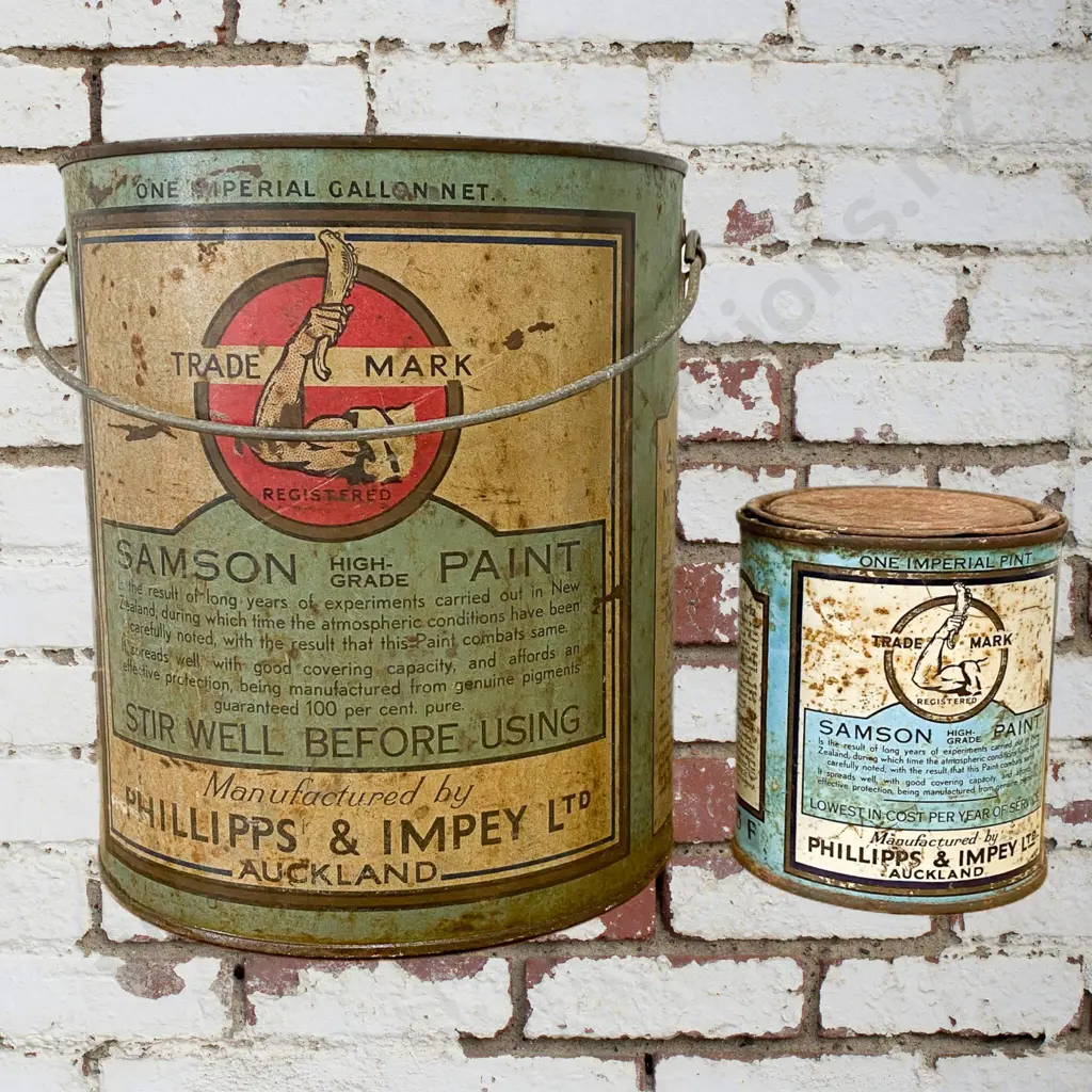 Samson Auckland Tins x 2 Image 1++
