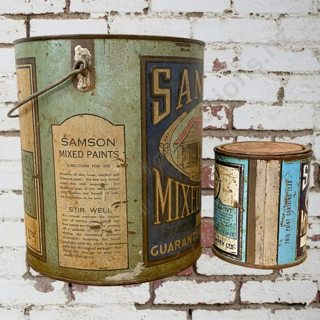 Samson Auckland Tins x 2 Image 1++