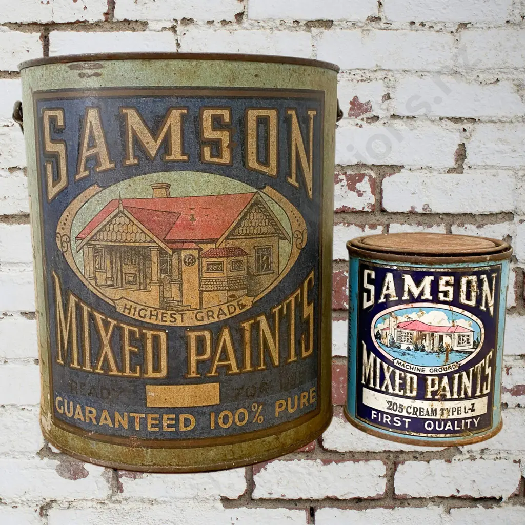 Samson Auckland Tins x 2 Image 1++