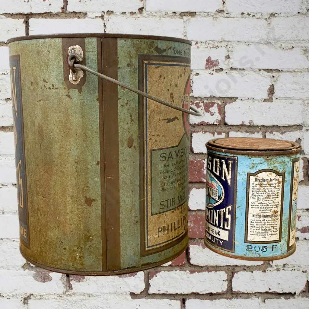 Samson Auckland Tins x 2 Image 1++