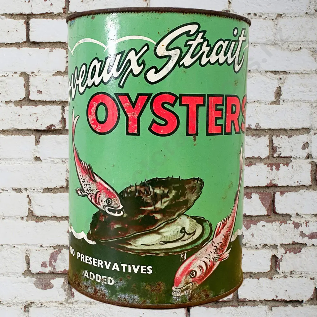 Fovoux Straight Oysters Tin Image 1++