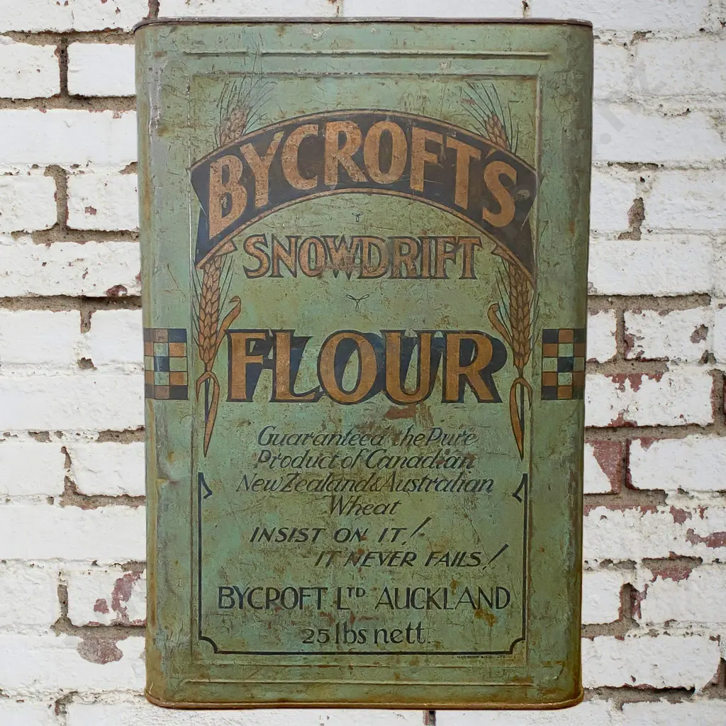 Bycroft's Auckland Flour Tin Image 1++