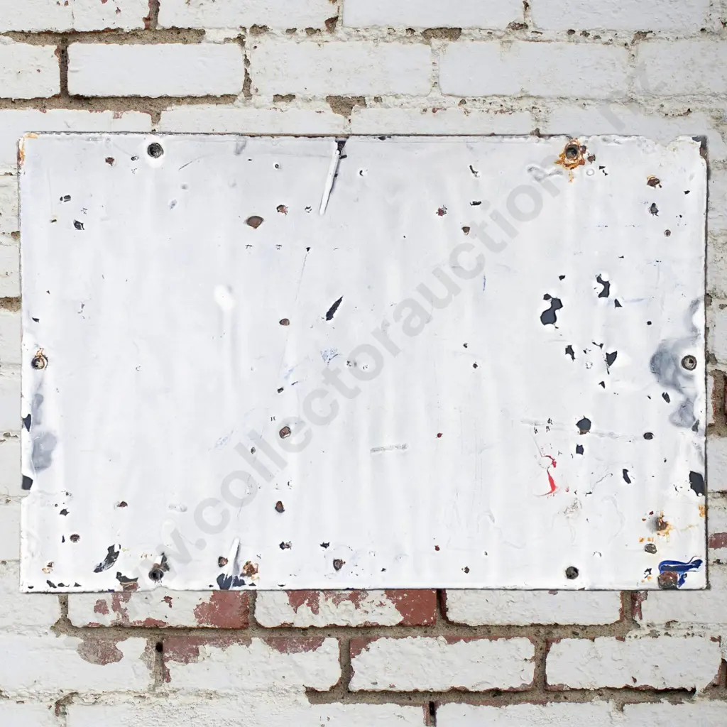The Auckland Weekly News Enamel Sign Image 1++