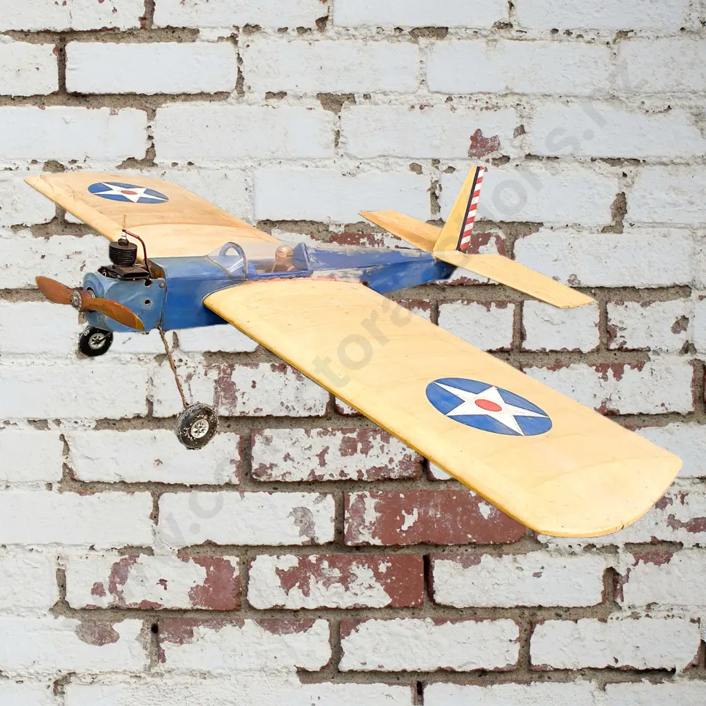 Vintage Control Line Model Aeroplane Image 1++