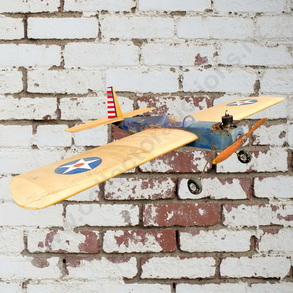 Vintage Control Line Model Aeroplane Image 1++