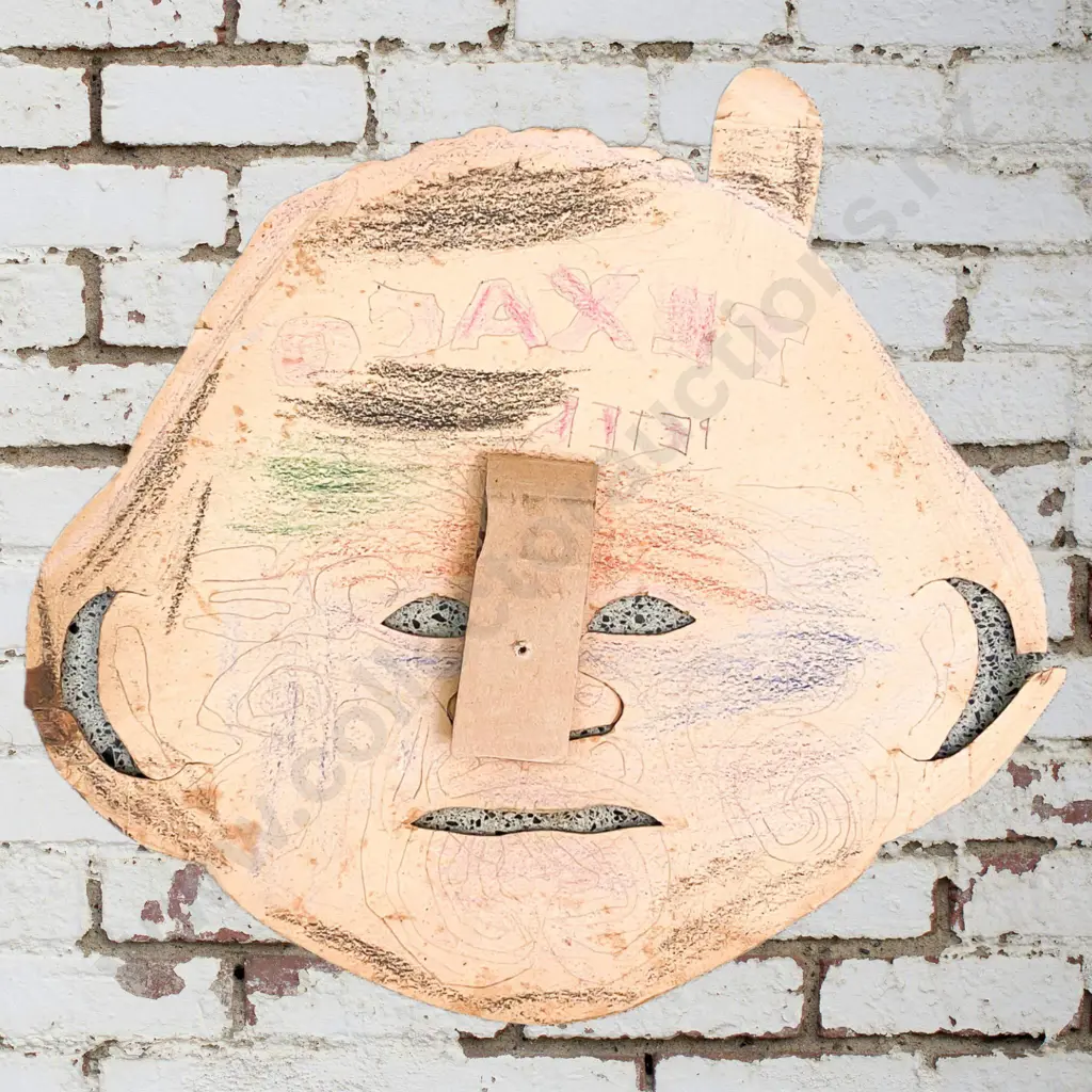 Texaco The Chief Maori Face Mask Image 1++