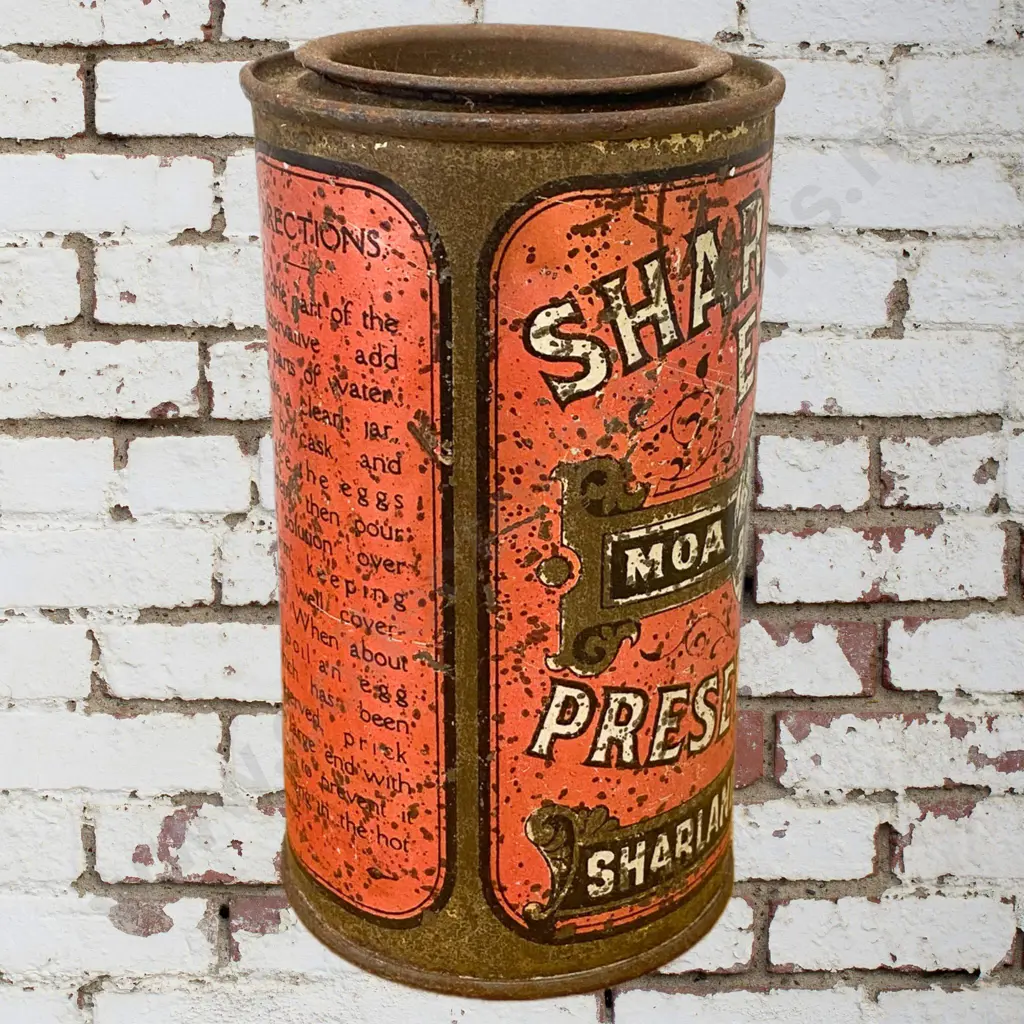 Sharland's Egg Preserver Tin Image 1++